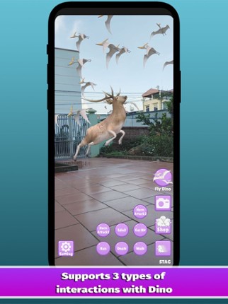 Dinosaur 3D AR Image