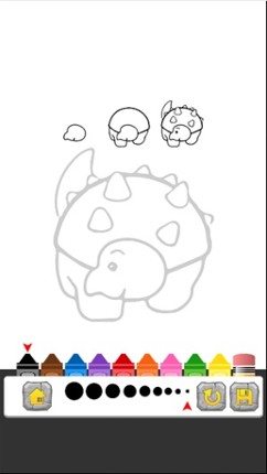 Dinosaur Drawing and Coloring Ideas for Kids Image