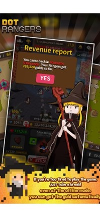 Dot Rangers Idle RPG screenshot
