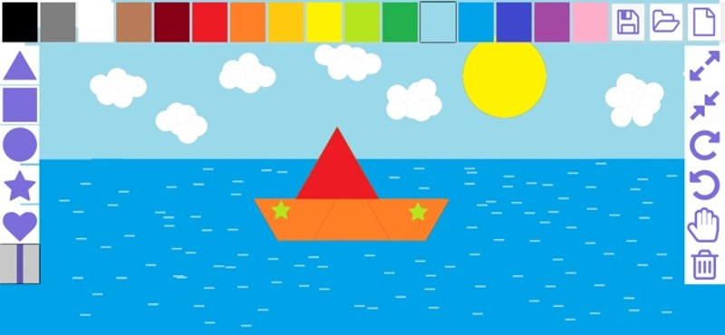 Easy draw with shapes screenshot