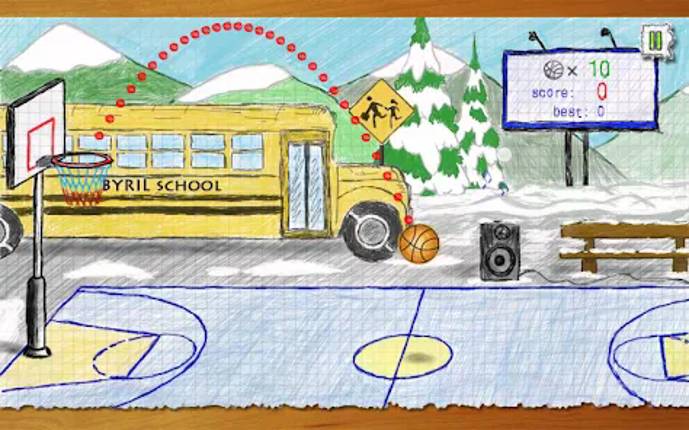 Doodle Basketball screenshot