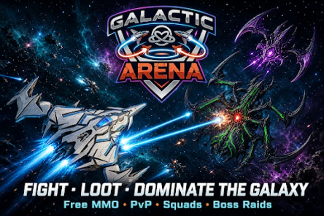 Galactic Arena - Space War MMO screenshot