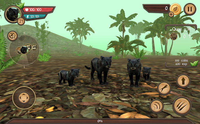 Wild Panther Sim 3D Image