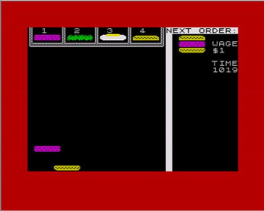 Greasy Dans - ZX Spectrum screenshot