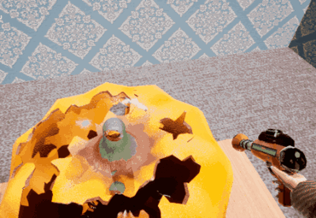 How To Carve A Pumpkin With a Gun Image