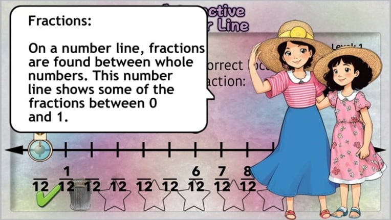 Interactive Number Line screenshot