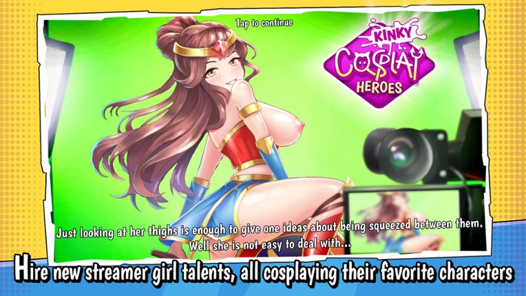 Kinky Cosplay Heroes Image