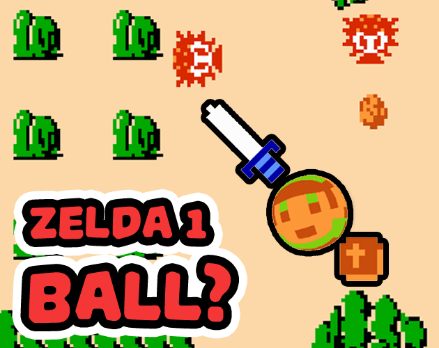 Games like Link but He's a Ball - Zelda 1