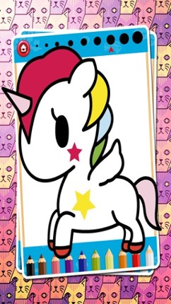 Little Pony Coloring Book Princess Painting - Preschool Toddlers Kids For Drawing screenshot