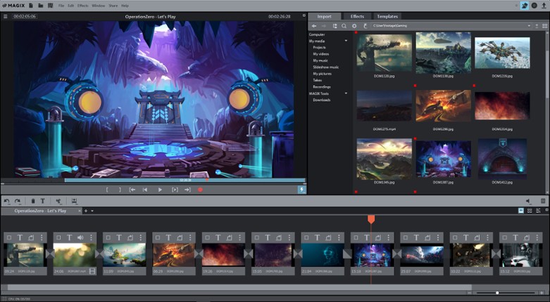 MAGIX Video deluxe 2019 Steam Edition screenshot