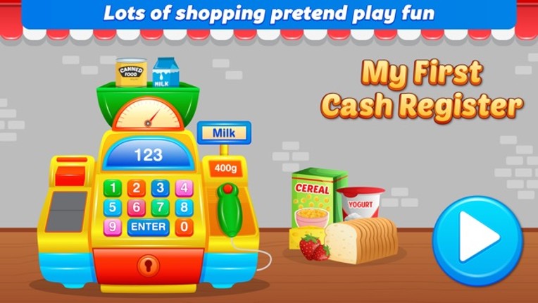 My First Cash Register Lite - Store Shopping Pretend Play for Toddlers and Kids Image
