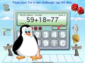 Pete the Penguin's Math Game Image