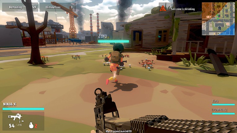 Polygon Bit Battle Royale screenshot