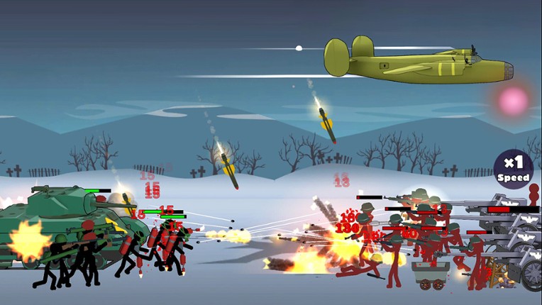 Stickman WW2 screenshot