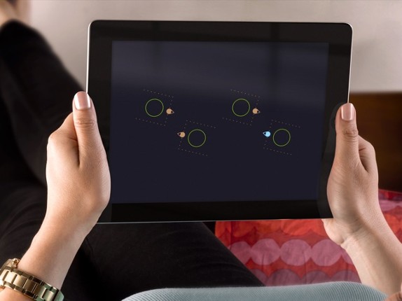 Symmetrica: Minimalistic arcade game Image