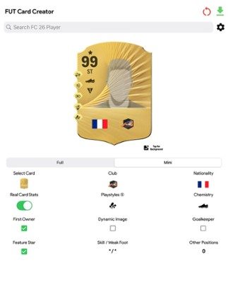UT 26 Card Creator Image