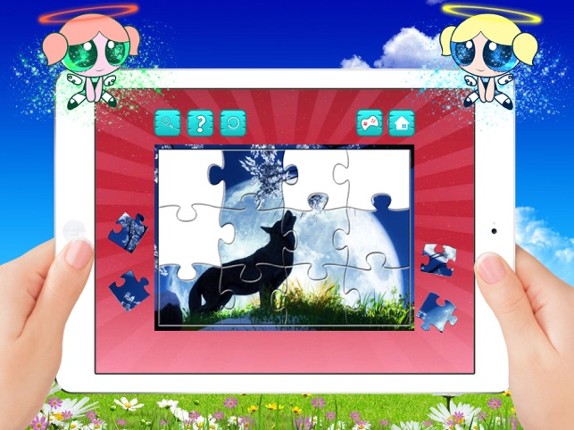 Wolf Jigsaw Puzzles, Drag and Drop Puzzle for Kids screenshot