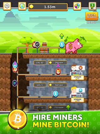 Bitcoin Miner: Idle Tycoon screenshot