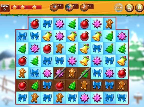 Christmas Holiday Crush Games screenshot