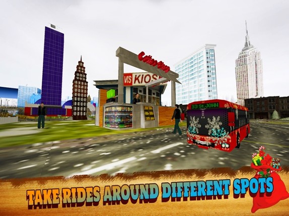 Christmas Party Snow Coach Bus Simulator Pro 2016 screenshot