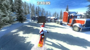 Downhill Snowboard 3D Winter Sports Free Image