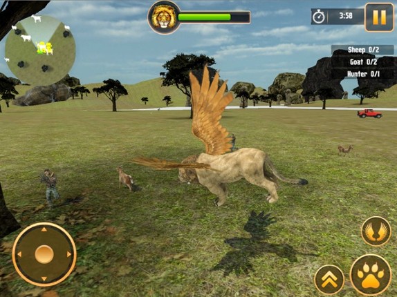 Flying Wild Animals Simulator screenshot