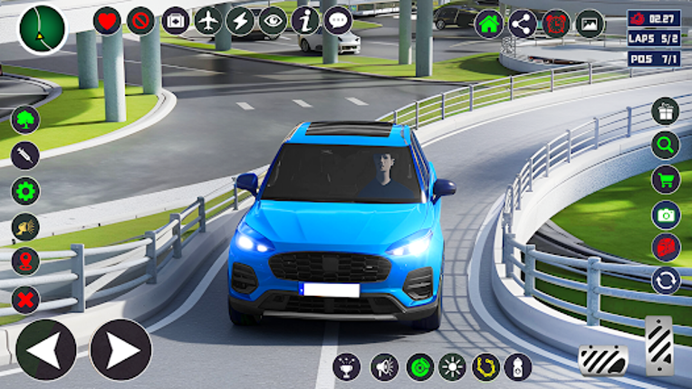 Multi Level Police Car Parking Image