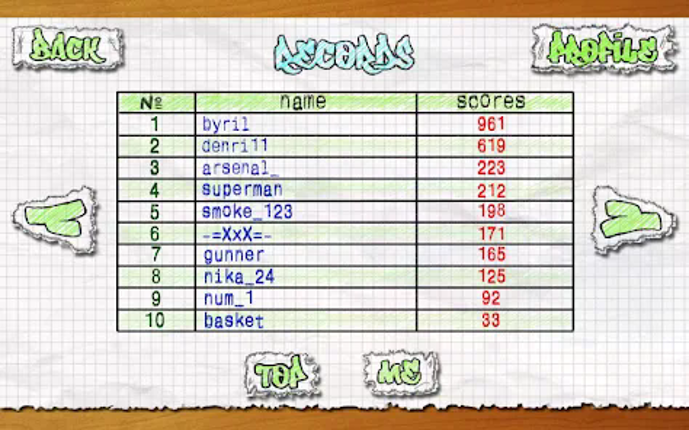 Doodle Basketball screenshot