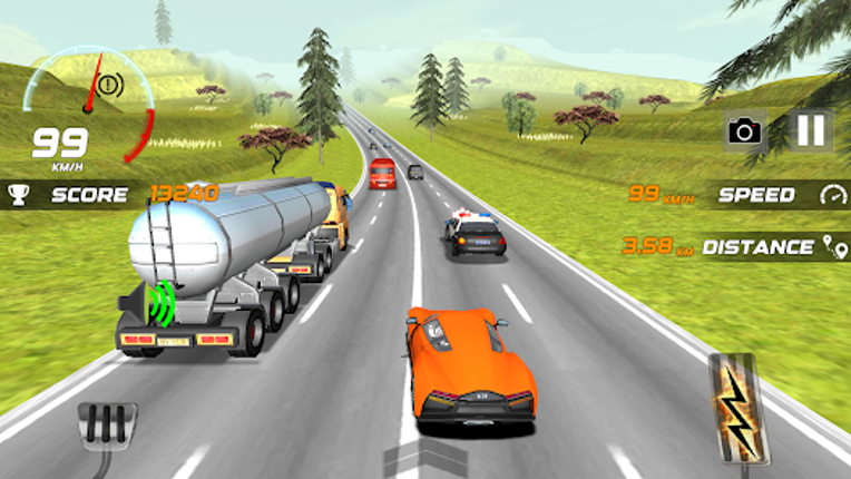 Heavy Traffic Rider Car Game Image