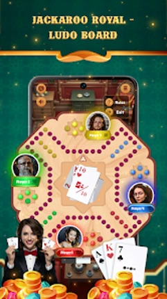 Jackaroo Royal - Ludo Board Image