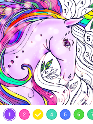 Magic Paint: Color by number screenshot