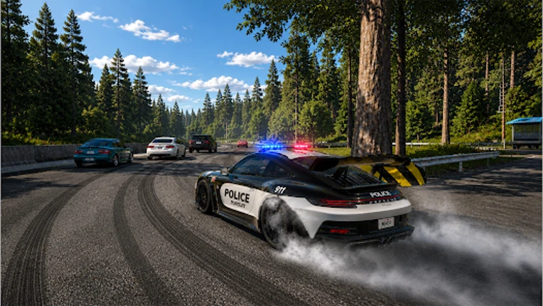 Car Driving : Police Game screenshot