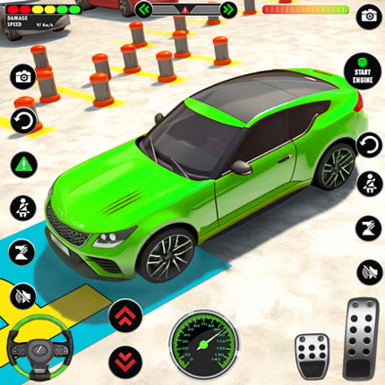 Classic car parking car games Image