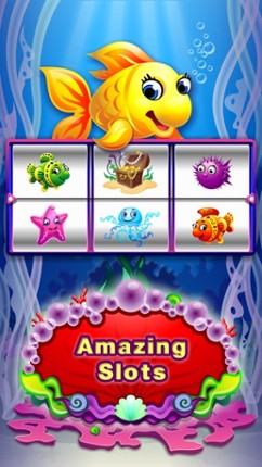 Golden Yellow Fish Slots Free Play Slot Machine Image