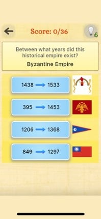 History Game screenshot