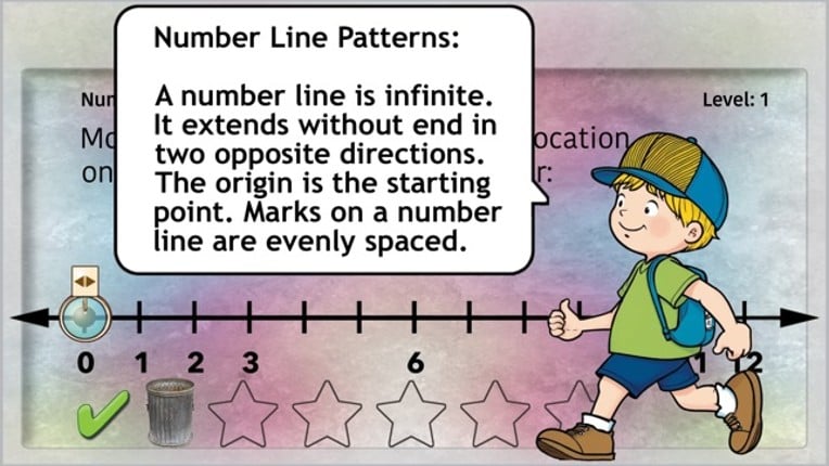 Interactive Number Line screenshot