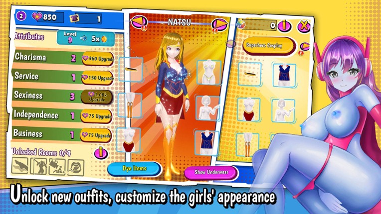 Kinky Cosplay Heroes Image