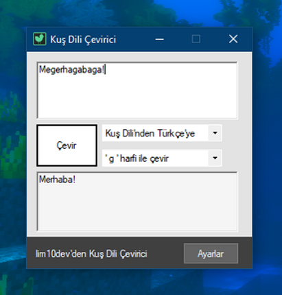 Kuş Dili Çevirici screenshot