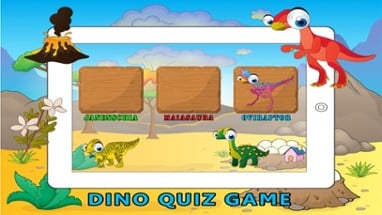 Learn ABC Dinosaur Shadow Puzzle - Flash Card Game Image