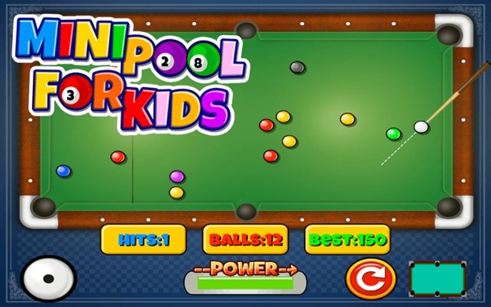 Mini Pool for Kids screenshot