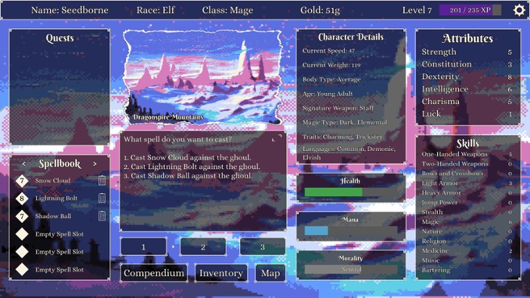 Mythscroll screenshot