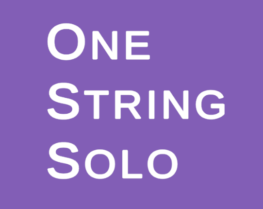 One String Solo Game Cover