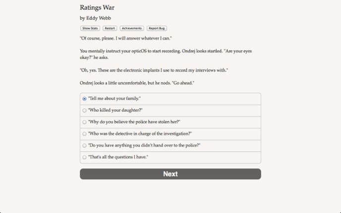 Ratings War screenshot