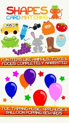 Shape Game Colors Free Preschool Games for Kids screenshot