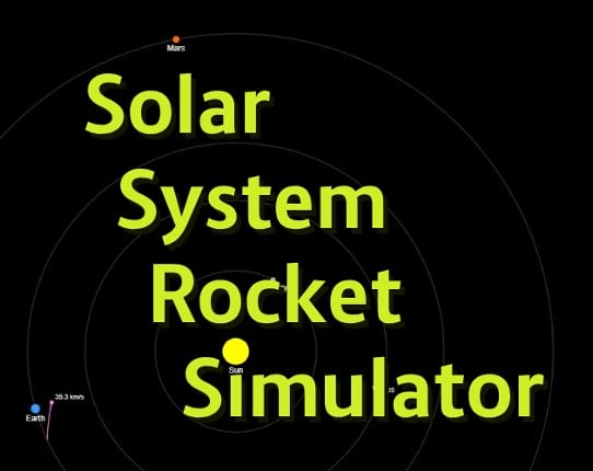 Solar System Rocket Simulator Image