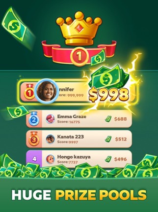 Solitaire Clash: Win Real Cash screenshot