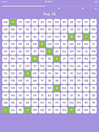 Touch Number - match games screenshot