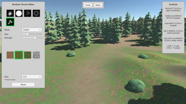 Unity Runtime Terrain Editor Image