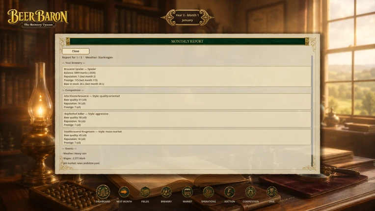 Beer Baron: The Brewery Tycoon Image