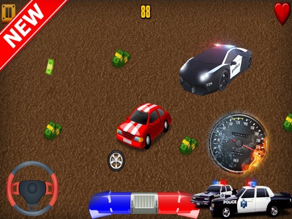 Cartoon Car Chase Challenge screenshot
